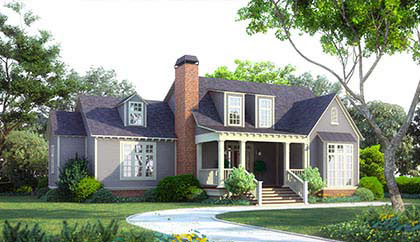 Residential 3d rendering